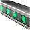    LED-10-Ellipse/Green GALAD