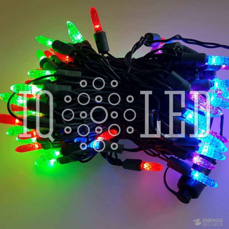 Гирлянда с насадками 220V, RGBPP, 10м