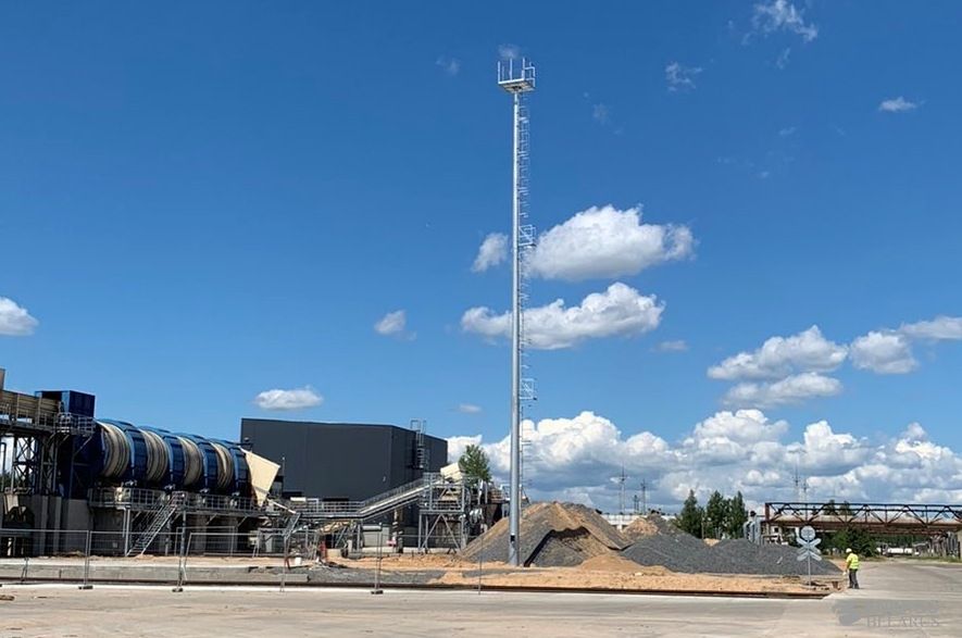 Мачта прожекторная типа МП