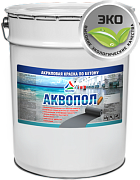 Краска акриловая водная по бетонному полу АКВОПОЛ