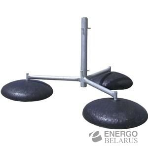 Тренога для молниеприемной мачты