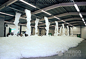 Система пожаротушения "Горячая пена"