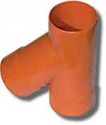 Тройник для двустенных труб, 45°, D=125 (019125)