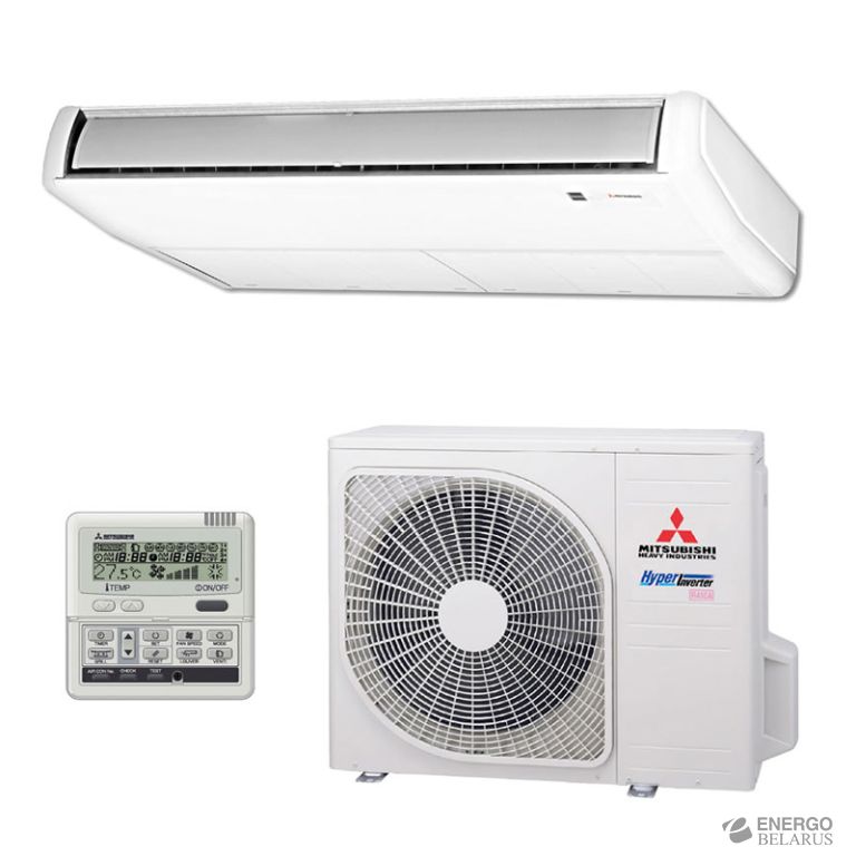Кондиционер потолочный Mitsubishi Heavy Industries FDE140VNAWVH с наружным блоком серии MICRO INVERTER