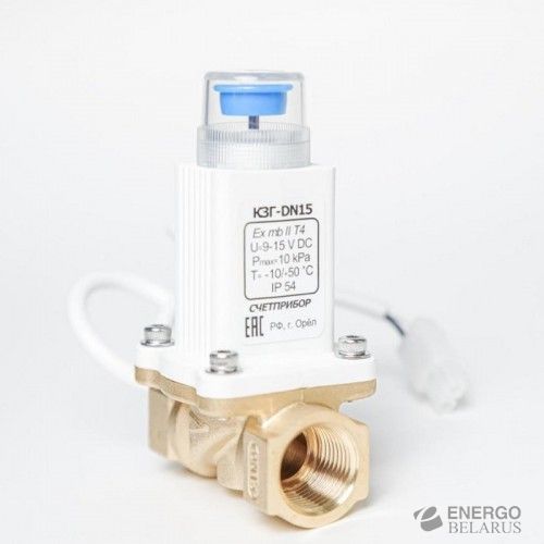 Клапан запорный газовый КЗГ