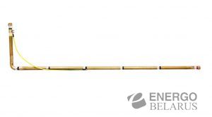Электрод электролитический горизонтальный ЗЭМ-Т052-3Г 3 метра ТЭЗИЗ