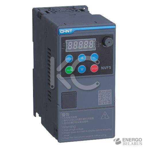 Преобразователь частоты NVF5-0.4/TS4-B 0.4кВт, 380В 3Ф, общий тип (CHINT)