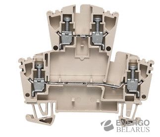 Клемма винтовая WDK2.5/D стандартная на 2 пары клемм