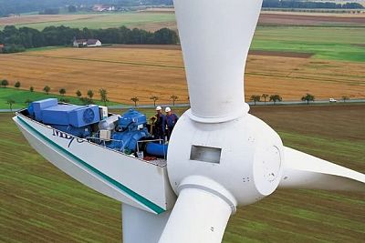 В Китае ежечасно вводятся в эксплуатацию по 2 ветровые турбины