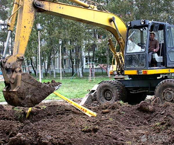 Лента сигнальная "Газ" ЛСГ 200 ГАЗ чер/ж 250 п.м. х 200 м