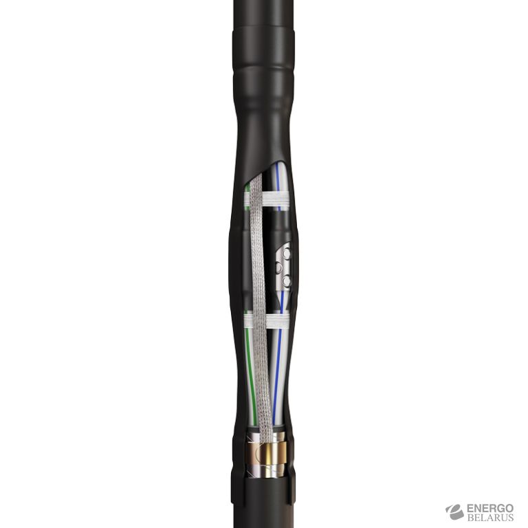 Муфта соединительная для 4-х жильного кабеля с пластмассовой изоляцией на напряжение до 1 кВ