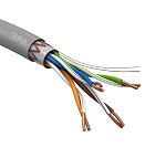 Кабель витая пара U/UTP 4x2x24 AWG Cat5e CU PVC 305м (2/24) (2/36)