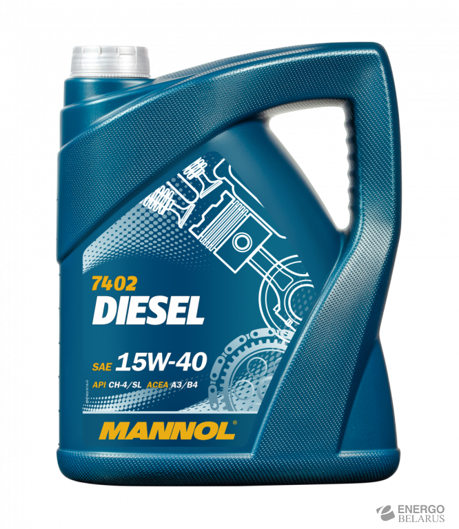 Масло моторное Mannol Diesel 15w-40 (7402)