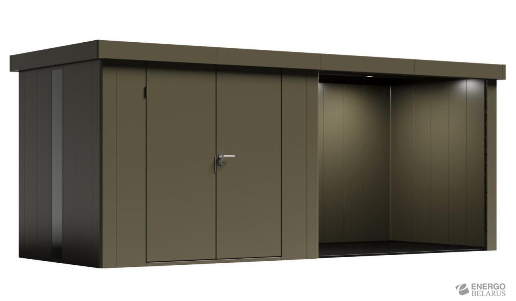 Сарай NEO 6x2. Хозблок металлический