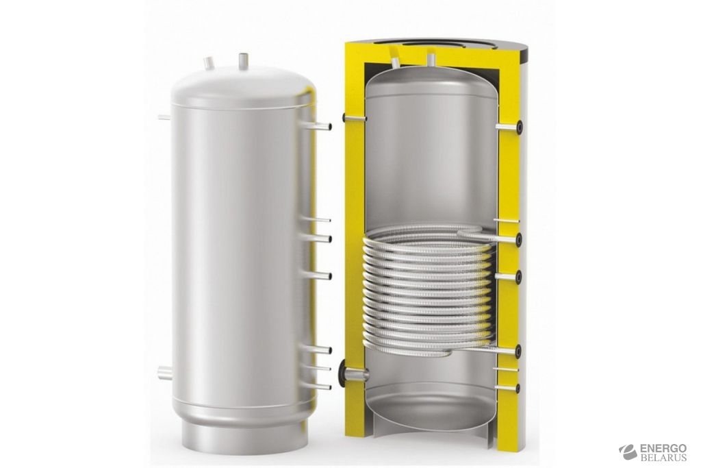 Бак вертикальный косвенного нагрева SOLAR SS150