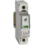 УЗИП (разрядник), T1+T2, 12.5kA(10/350мкс), 25кА(8/20мкс), 1P