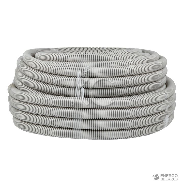 Труба гофрированная d-32 ПВХ (50м) EKF-Plast