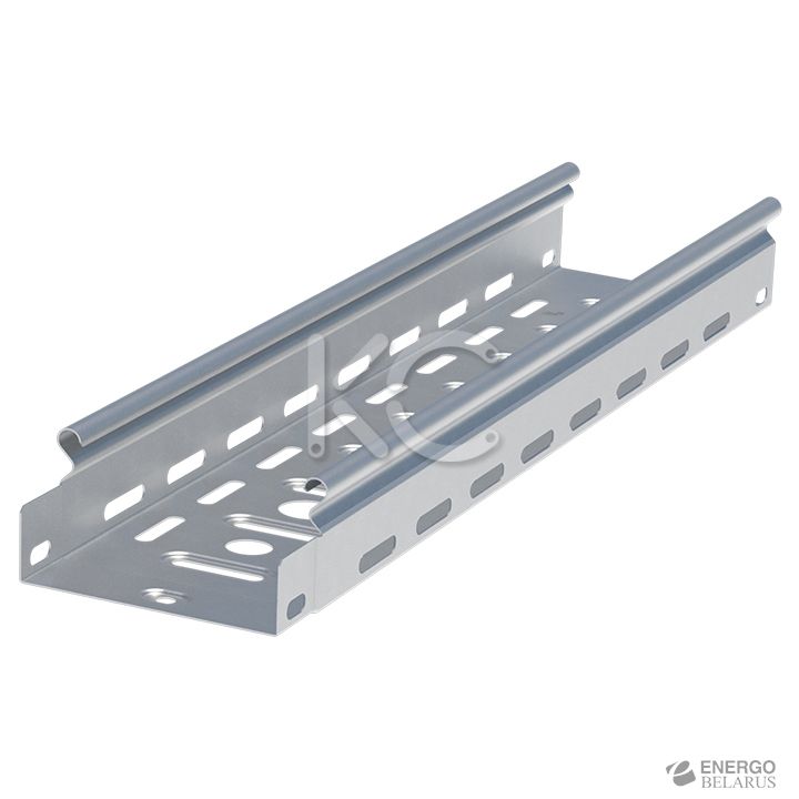 Лоток перфорированный 50х100х3000-0,55мм EKF