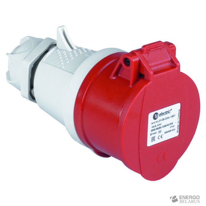 Розетка переносная (3P+N+PE) IP44 5x32A 3107-304-1601