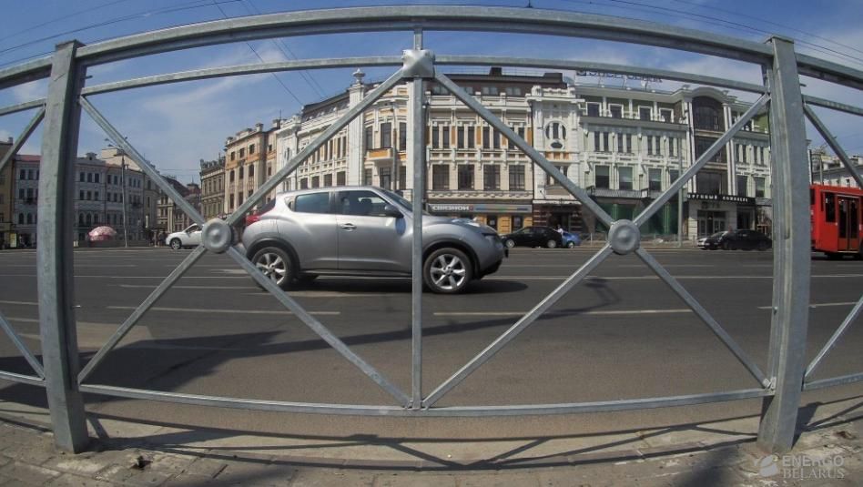 Ограждение пешеходное ограничивающее "Крест"