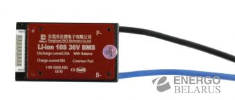 Плата BMS Daly Li-Ion 10S20A 36V 20A