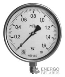 Мановакуумметр показывающий повышенной точности МВП100МСЦ