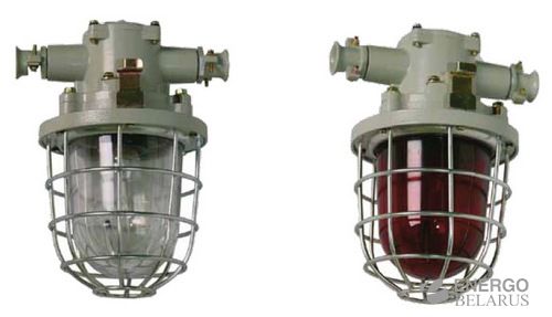 Светильники шахтные серии ВАД-Ш для ламп накаливания, компактных люминесцентных и светодиодных ламп, РВ ExdI