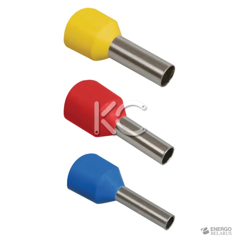 Наконечник-гильза с изолированным фланцем (Е6018 (уп./100шт) КС