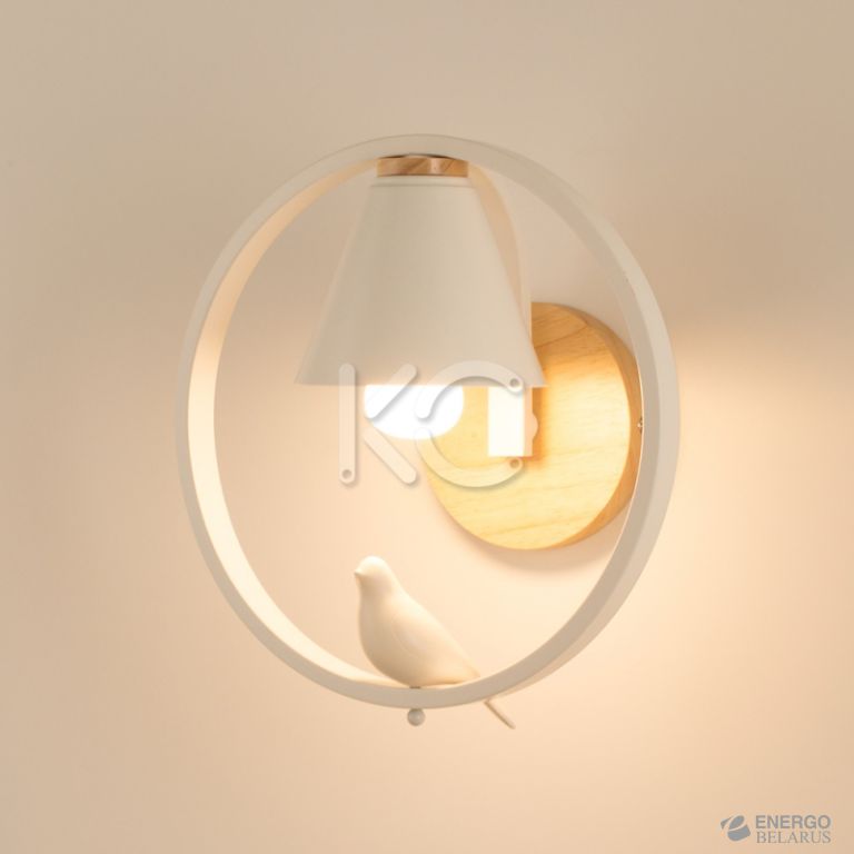Светильник светодиодный настенный Астерия MMD-LED B138-3-1xE27, белый, Home Light