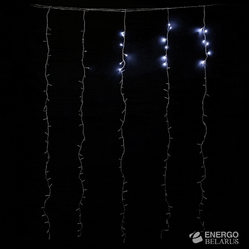 Гирлянда Умный занавес 2x3,3 24В розовый