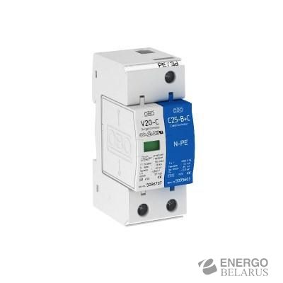 Разрядник для защиты от перенапряжений 1-полюсный +NPE