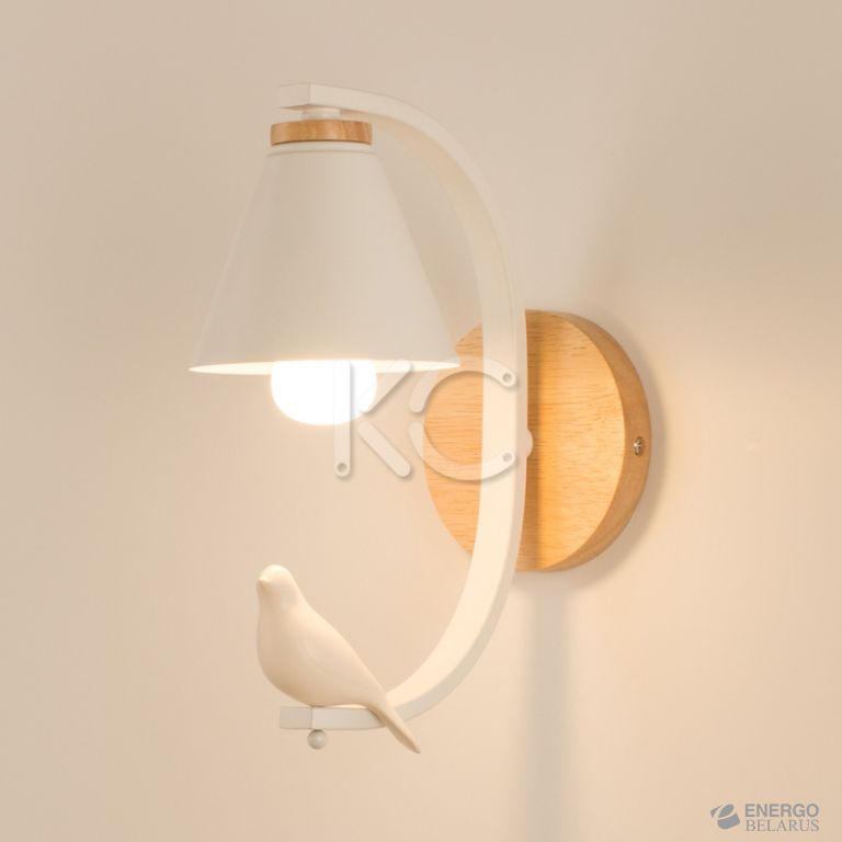 Светильник светодиодный настенный Астерия MMD-LED B139-3-1xE27, белый, Home Light