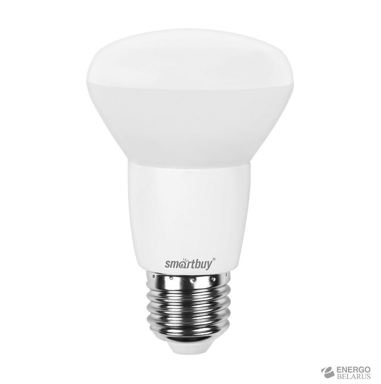 Лампа светодиодная (LED) Smartbuy-R63-08W/3000/E27