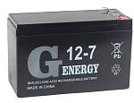 Батарея аккумуляторная G-energy 12-7 F1