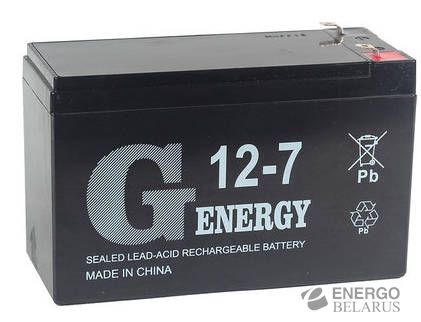 Аккумуляторная батарея G-energy 12-7