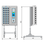 Стойка на 2 секции