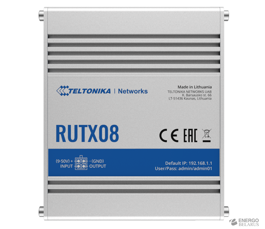 Маршрутизатор промышленный ETHERNET RUTX08