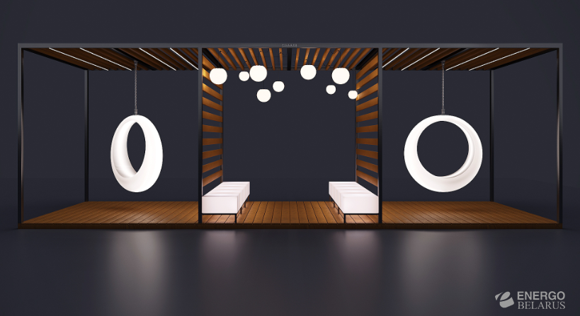 Качели с перголой