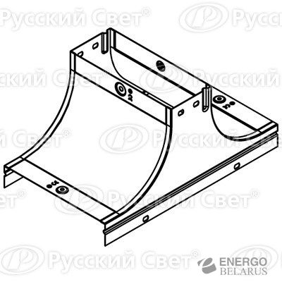 Крышка ответвитель TS 500х50 ДКС 37257