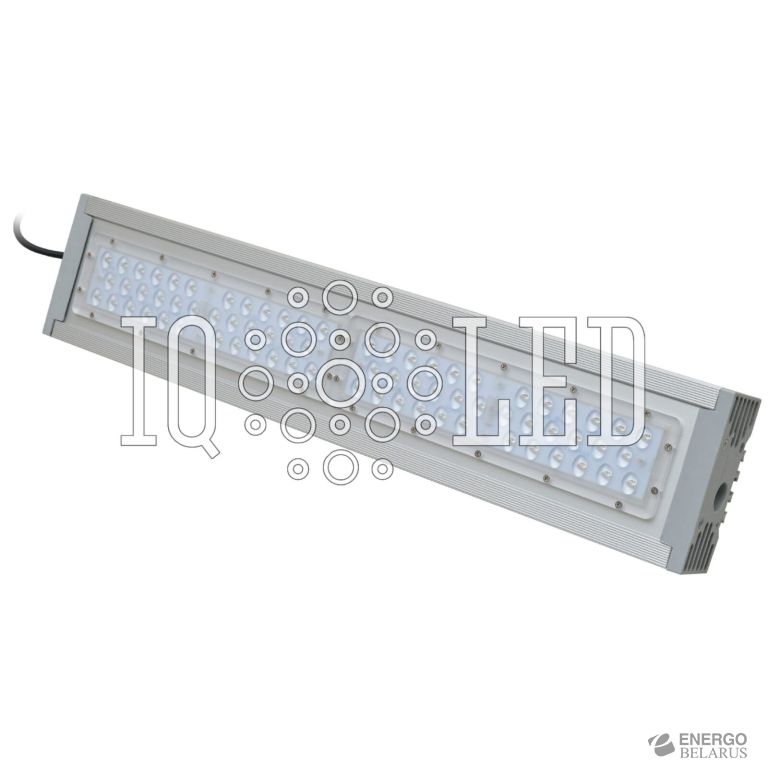 Светильник светодиодный уличный консольный, белый свет 6500К. Угол 12090 градусов.