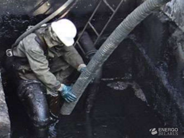 Откачка «мертвого остатка» темных нефтепродуктов собственным оборудованием