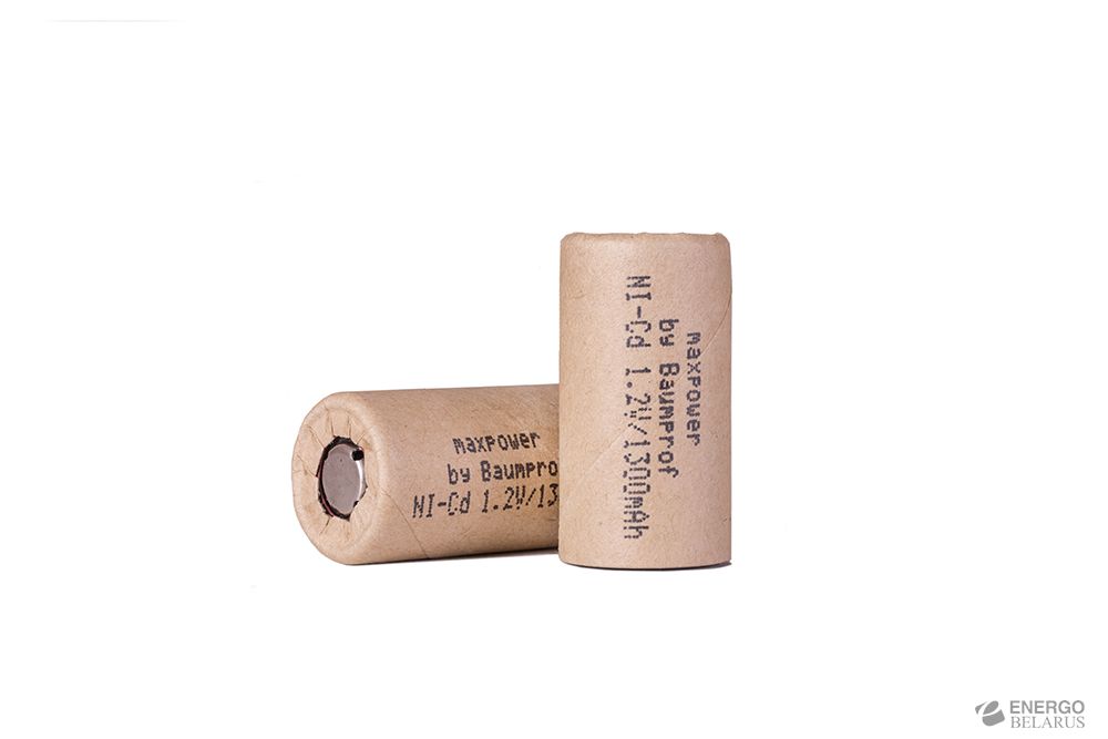 Аккумулятор MAXPOWER Ni-Cd 1,2V 1.3+