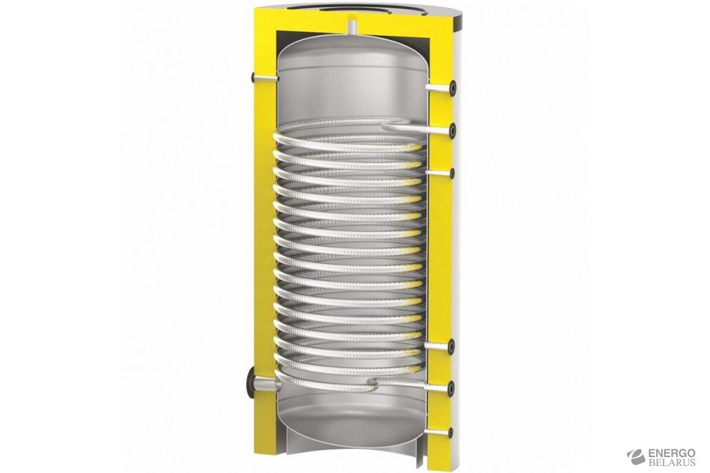 Бак вертикальный косвенного нагрева SOLAR SS DUO750