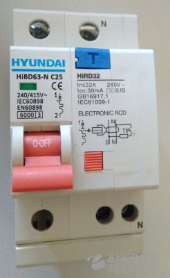Автомат дифференциальный HIRD32 1NG4S0000C 00003C