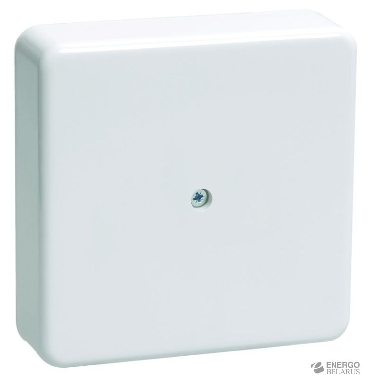 ЭРА Коробка распаячная 75х75х20 (без клеммы) белая IP40 ЭРА (100/3000)