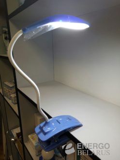 Светильник настольный светодиодный аккумуляторный (LED) SB101-2W (SBL-101-2-Bl-Blue)