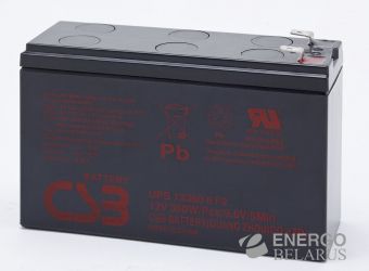 Батарея аккумуляторная CSB UPS 12360 6 F2F1 12V/7.5Ah Slim