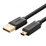 Кабель для подключения к компьютеру UGREEN US132-10355 USB 2.0 to Mini USB (5 Pin)