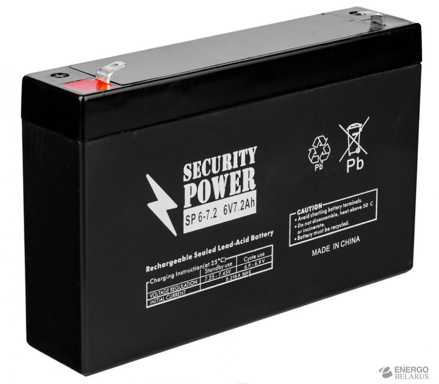   Security Power SP 6-7,2 F1 6V/7.2Ah