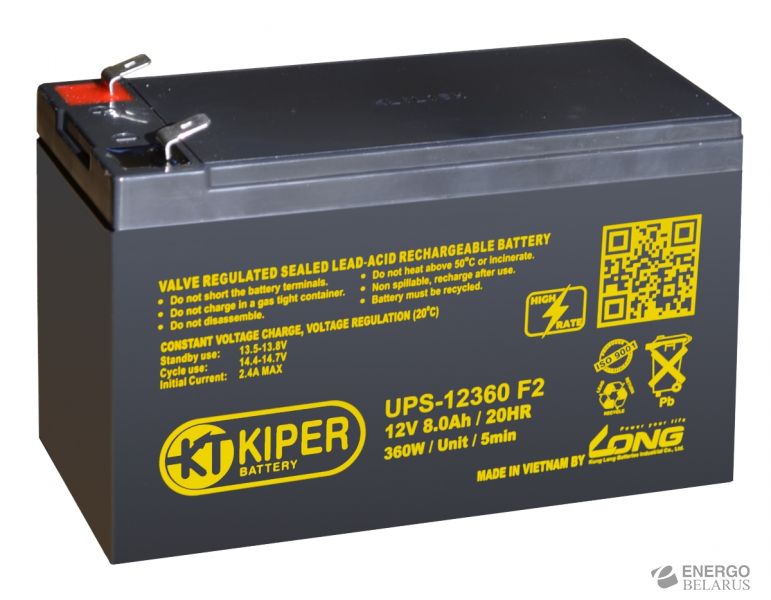   Kiper UPS-12360 F2 12V/8Ah